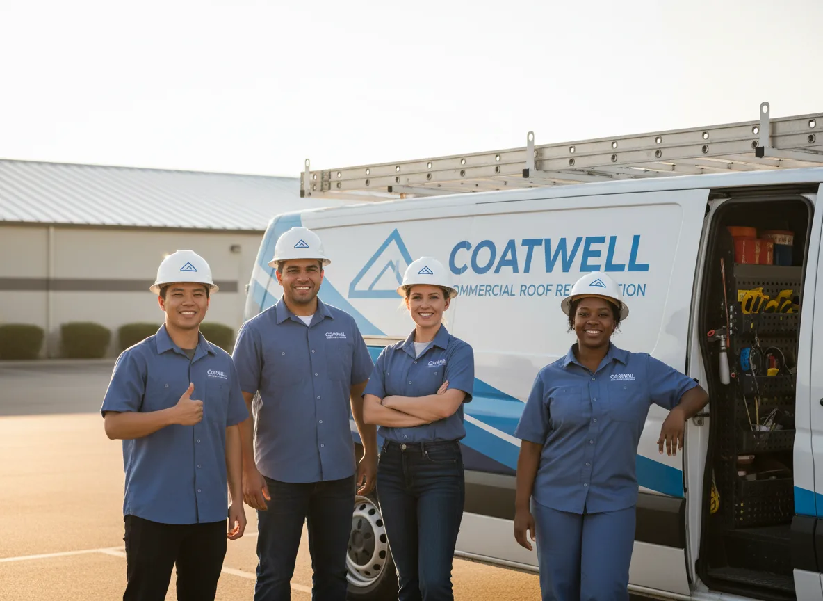 Commercial roof coating company in Miller City, IL